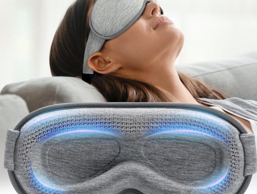 Weighted Sleep Eye Mask – $9.99 shipped!